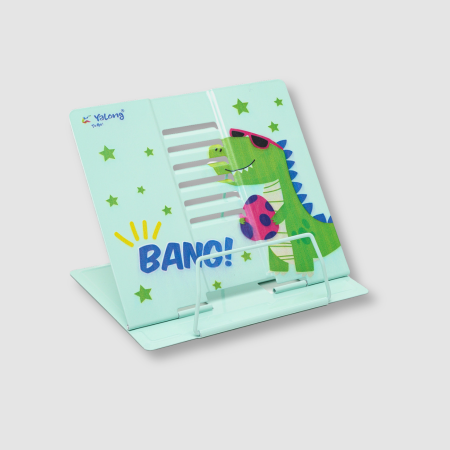 Yalong YL62001S kitob va planshet tagligi — dinozavrli metall stend